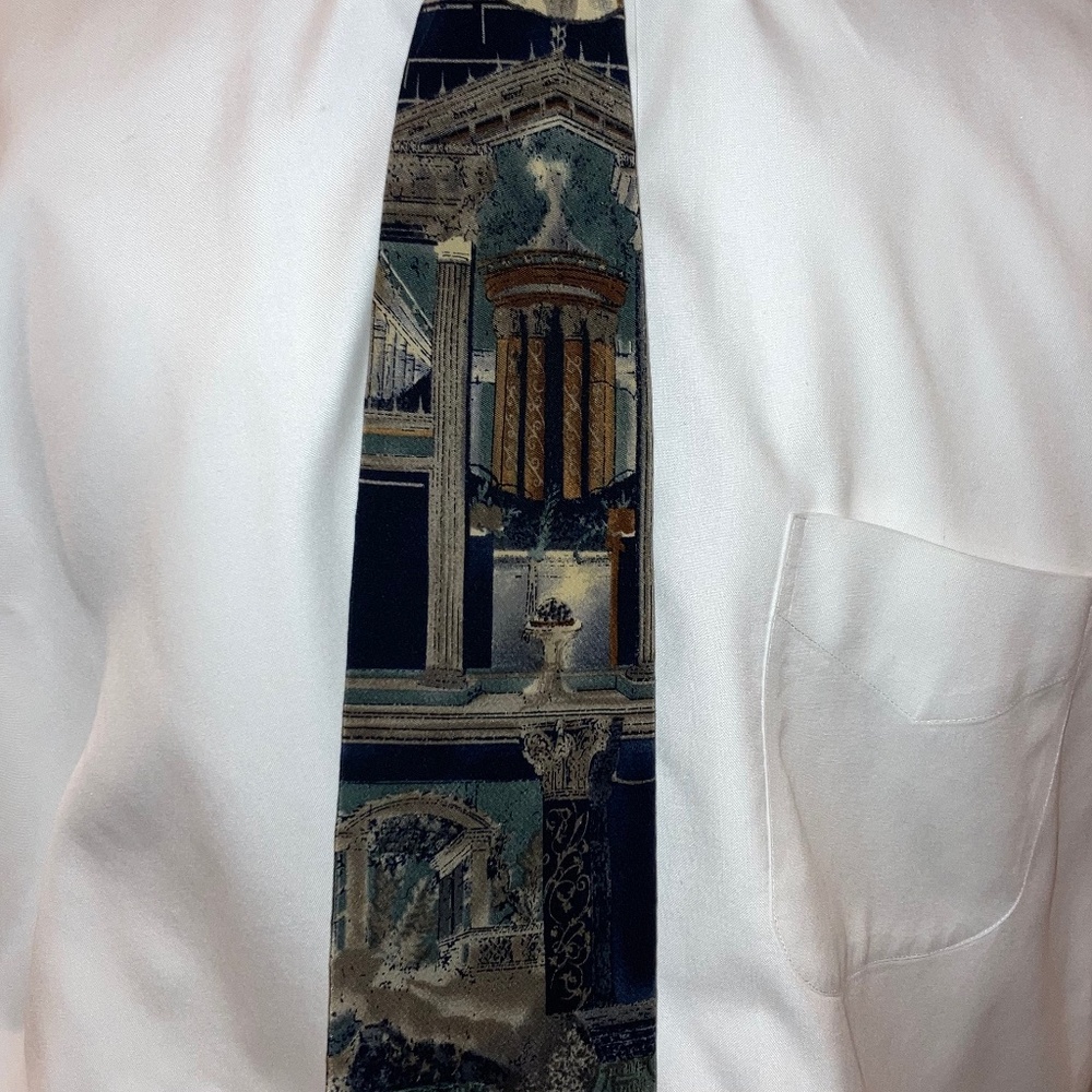 Silk Unicef The Museum Store Tie